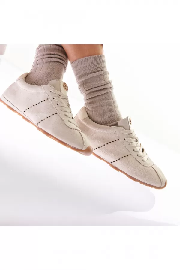 Zobacz Wygodne sneakersy w kolorze beżowym CARINII--B10355-491-000-000-000