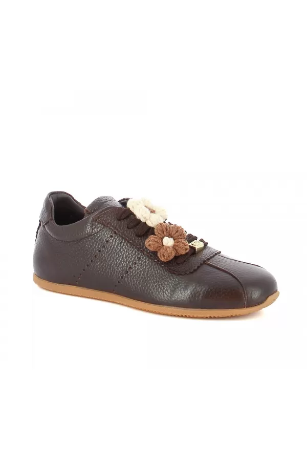 Zobacz Brązowe sneakersy skórzane CARINII--B10498-T93-000-000-000