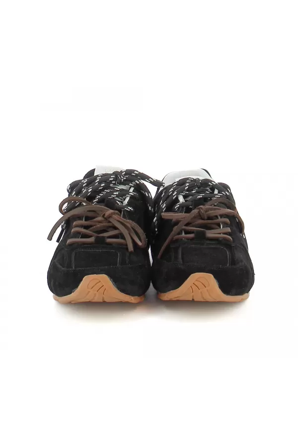 Zobacz Czarne sneakersy zamszowe CARINII--B10342-089-000-000-000