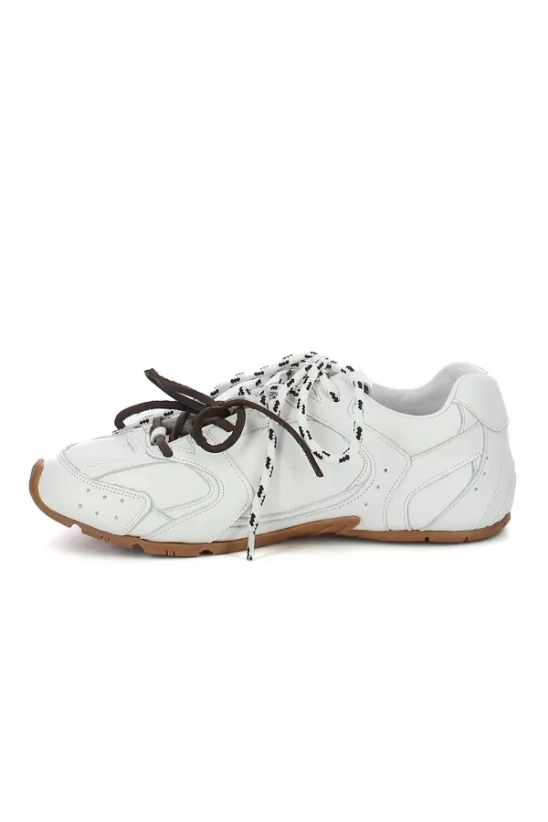 Zobacz Białe sneakersy skórzane CARINII--B10342-L46-000-000-000