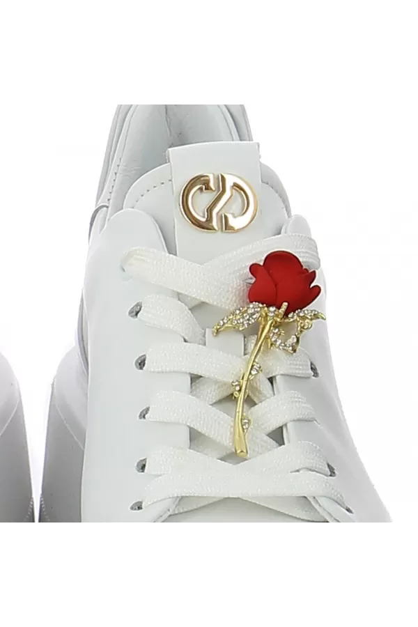 Zobacz Białe sneakersy na platformie CARINII--B96134-L46-000-000-G36