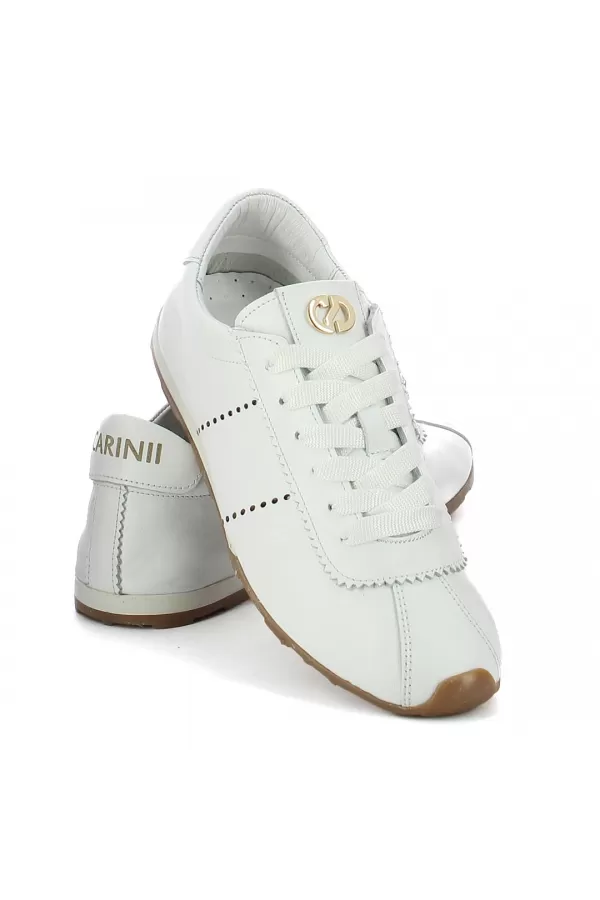Zobacz Komfortowe skórzane sneakersy CARINII--B10355-L46-000-000-000