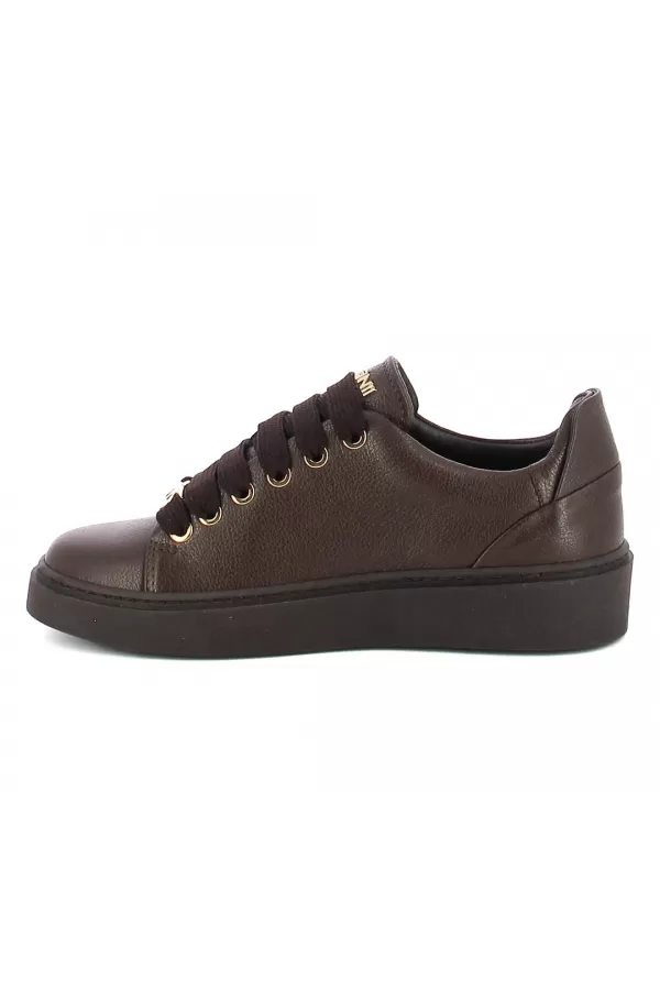 Zobacz Brązowe sneakersy skórzane CARINII--B10469-T93-000-000-G81