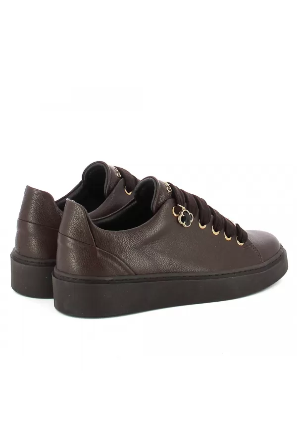 Zobacz Brązowe sneakersy skórzane CARINII--B10469-T93-000-000-G81