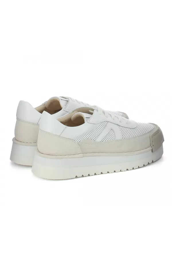 Zobacz Białe sneakersy na platformie CARINII--B9999-491-187-000-000