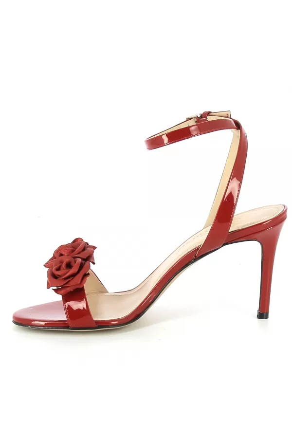 Zobacz Czerwone sandały damskie CARINII--B6367-203-000-000-000