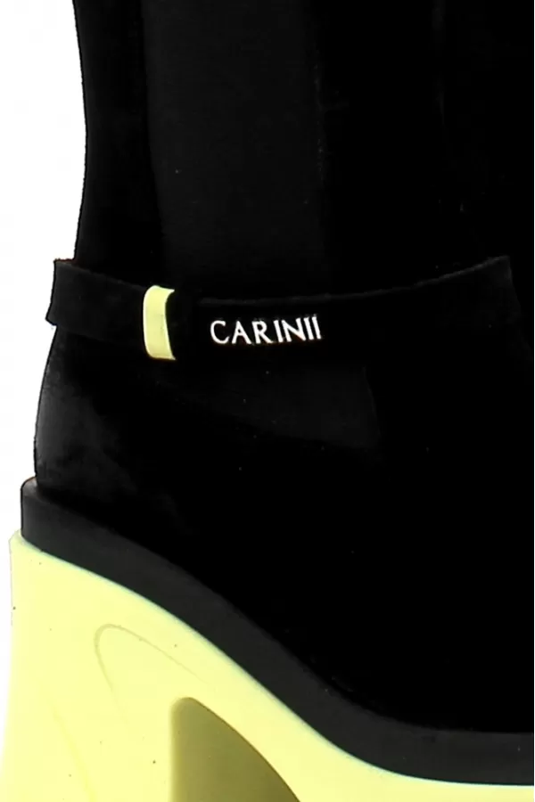 Zobacz Kozaki zamszowe na kontrastowej podeszwie CARINII--B7736Z-H20-000-000-E90