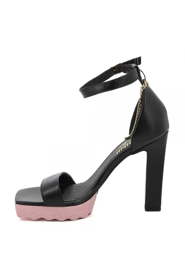 Zobacz Sandały damskie na różowej platformie CARINII--B8069R-E50-000-000-000
