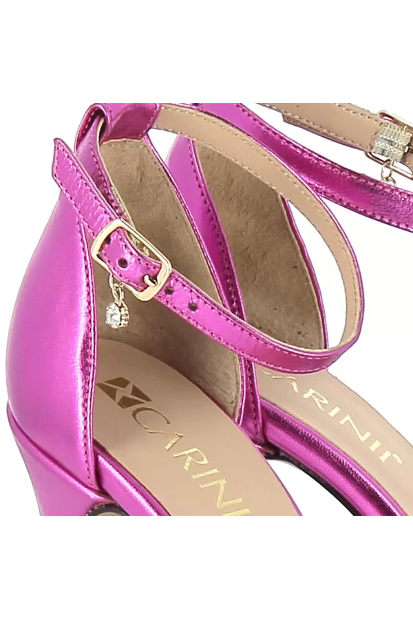Zobacz Sandały damskie różowe CARINII--B8890-S69-000-000-F95