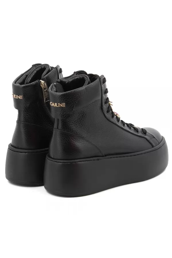 Zobacz Czarne wysokie sneakersy CARINII--B9180-J23-000-000-G23