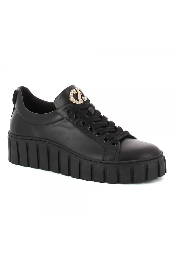 Zobacz Czarne sneakersy damskie CARINII--B9468-E50-000-000-E68