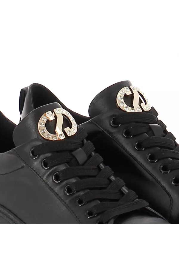 Zobacz Czarne sneakersy damskie CARINII--B9468-E50-000-000-E68