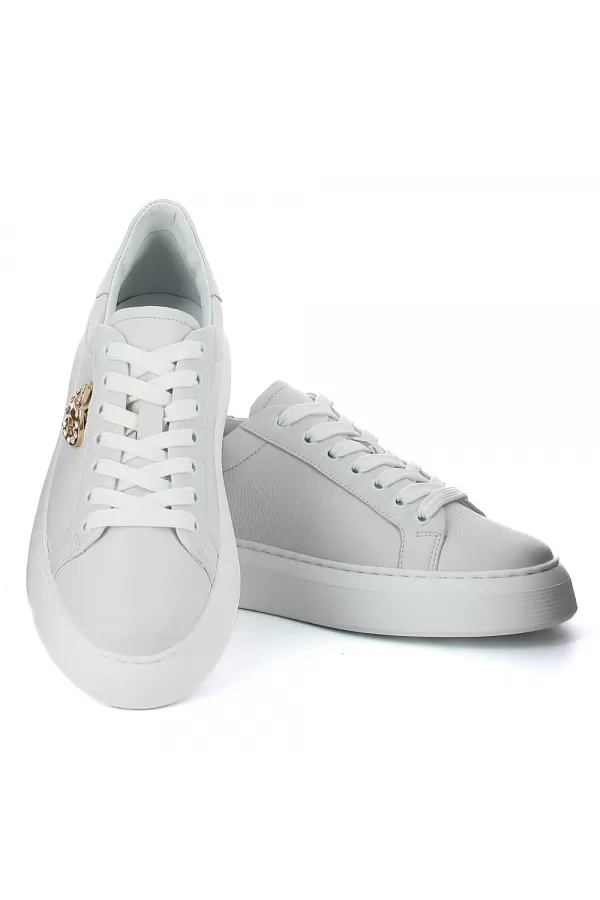 Zobacz Białe sneakersy damskie CARINII--B9485-I81-000-000-F69