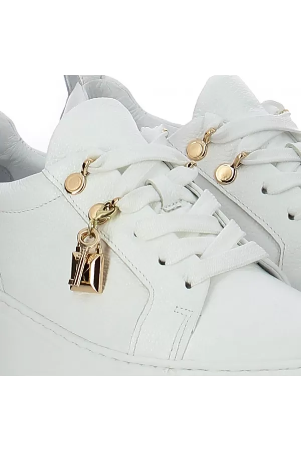 Zobacz Białe sneakersy skórzane CARINII--B9512-I81-000-000-G49