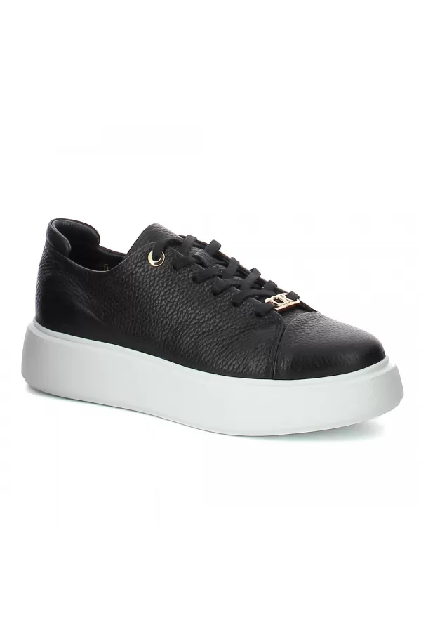Zobacz Czarne sneakersy na białej platformie CARINII--B9970-353-000-000-000