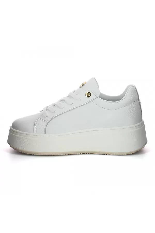 Zobacz Białe sneakersy skórzane CARINII--B9973-187-000-000-000