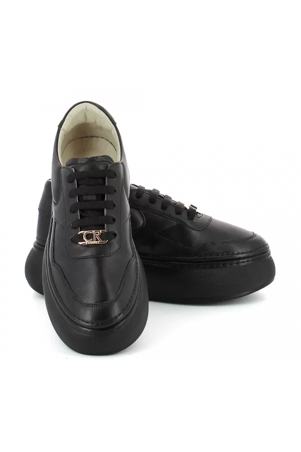 Zobacz Czarne sneakersy damskie CARINII--B9972-353-000-000-000