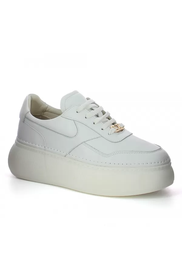 Zobacz Białe sneakersy damskie CARINII--B9972-187-000-000-000