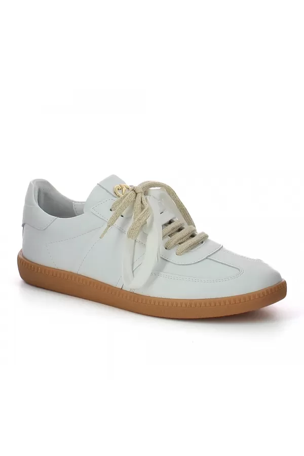 Zobacz Białe sneakersy skórzane CARINII--B10331-L46-000-000-000