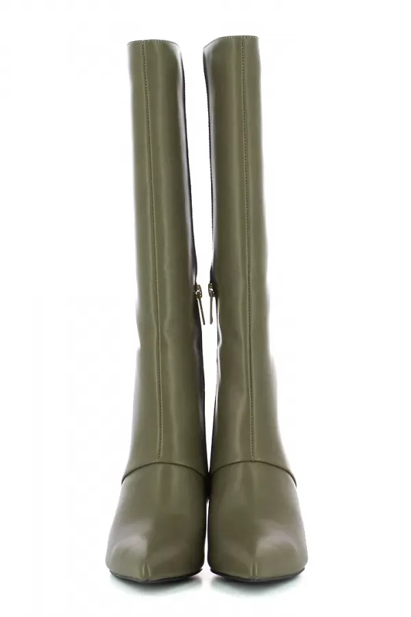 Zobacz Kozaki damskie w kolorze khaki CARINII--B10527-557-000-000-000