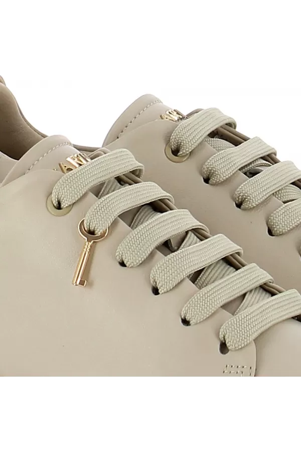 Zobacz Beżowe sneakersy na platformie CARINII--B9580-T43-000-000-F69