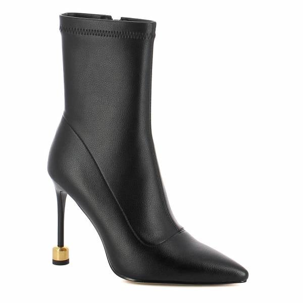 

Czarne botki damskie CARINII B10539-E50-000-000-000