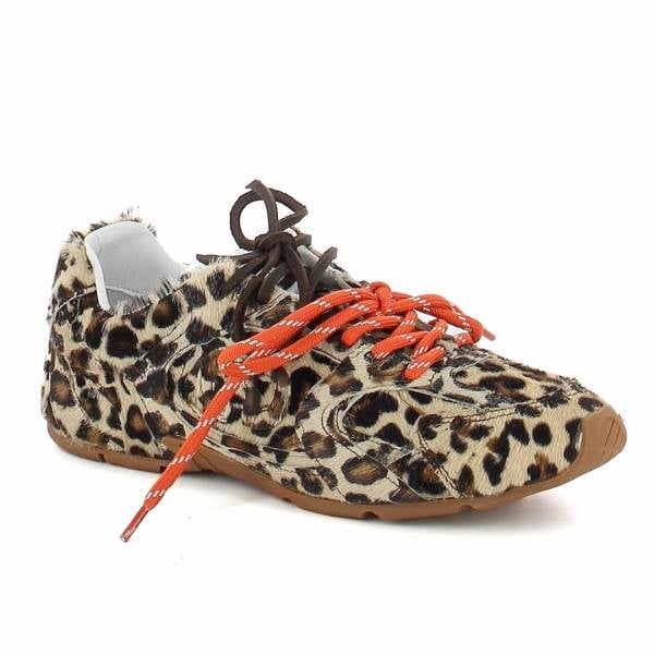 

Beżowe sneakersy w panterkę CARINII B10342-T53-000-000-000