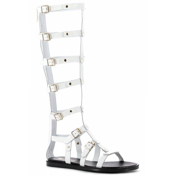 

Białe sandały damskie CARINII B8037-L46-000-000-C74