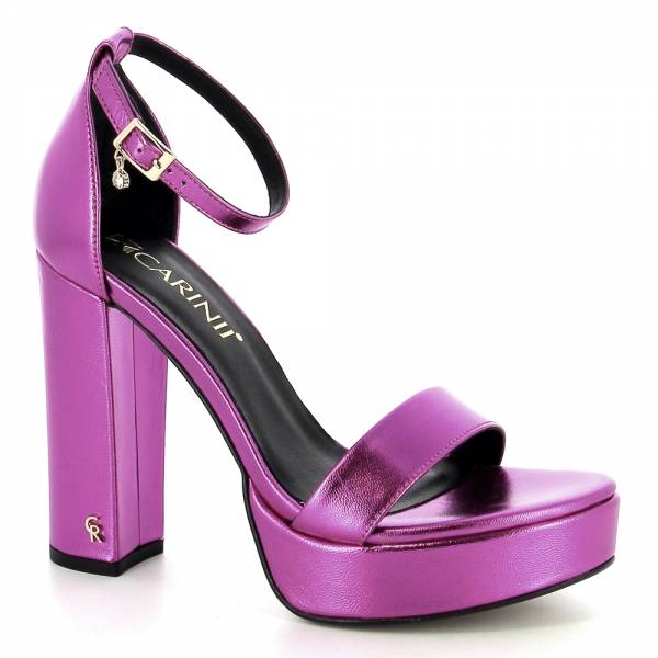 Różowe sandały damskie CARINII B8835-S69-000-000-F86