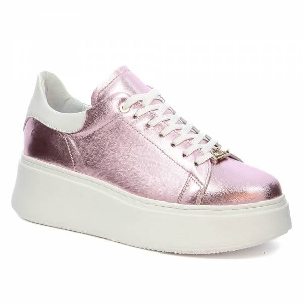 Różowe sneakersy damskie CARINII B8921BF-S66-000-000-F69