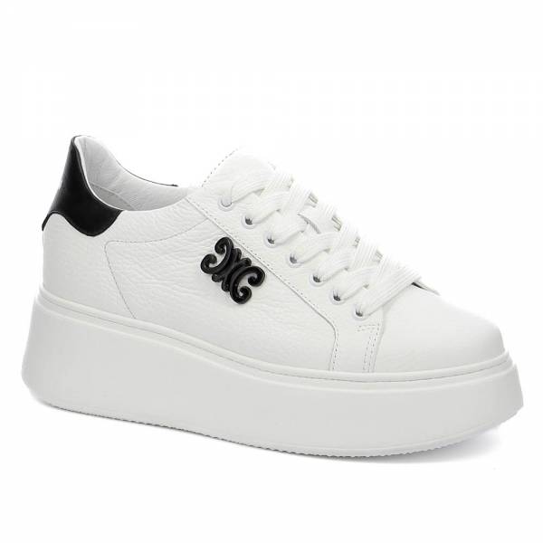Białe sneakersy damskie CARINII B8937-I81-E50-000-F69