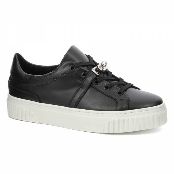 

Czarne sneakersy damskie CARINII B8971-E50-000-000-F77