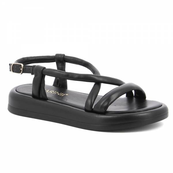 

Czarne sandały damskie CARINII B8995-E50-000-000-F74