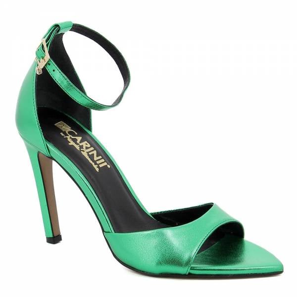 

Zielone sandały na szpilce CARINII B9030-S68-000-000-000