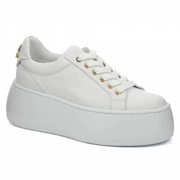 

Białe sneakersy na platformie CARINII B9040-L46-000-000-000