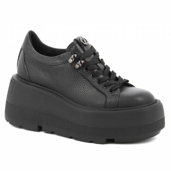 

Czarne sneakersy na platformie CARINII B9302-J23-000-000-G36