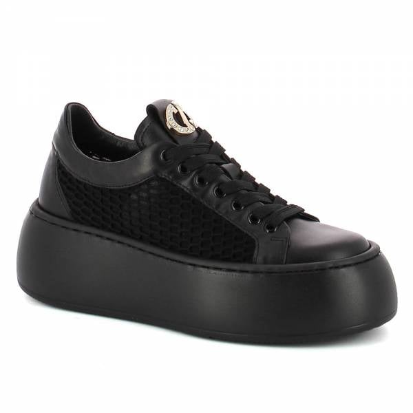 

Czarne sneakersy damskie CARINII B9405-E50-000-000-G23
