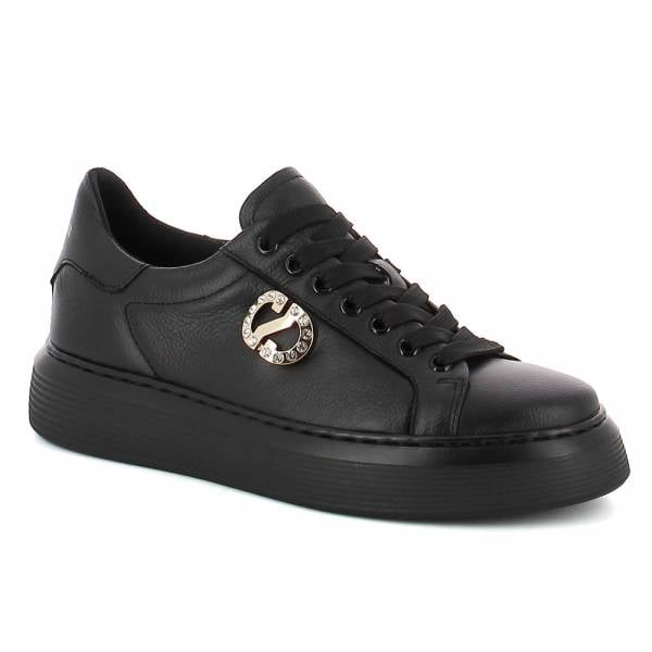 

Czarne sneakersy damskie CARINII B9485-J23-000-000-F69