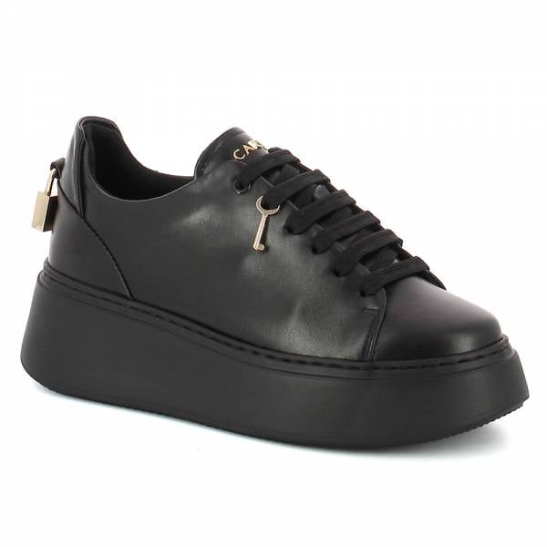 

Czarne sneakersy na platformie CARINII B9580-E50-000-000-F69